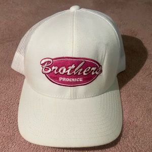 Pink and White Trucker Hat